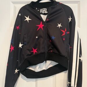 Pam & Gela Black Star Pattern Jacket